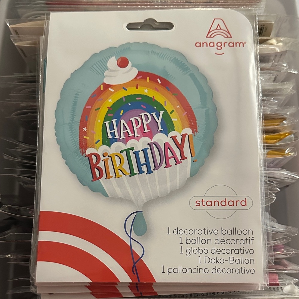 Anagram Happy Birthday Balloon